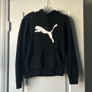 Black and White Puma Hoodie